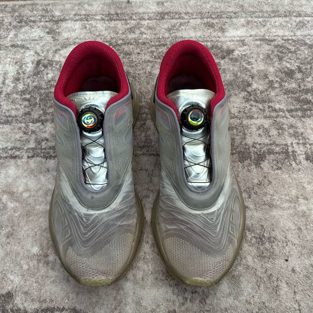 Gucci Beige and Red Ultrapace Soles